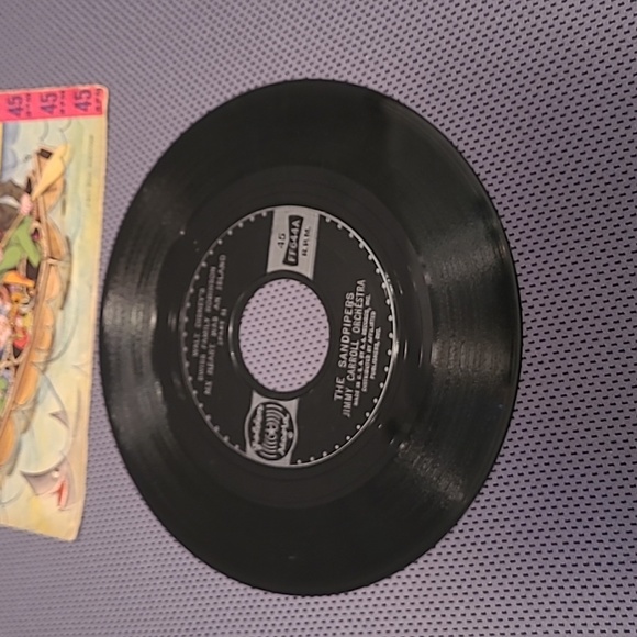 1960 Walt Disney's Swiss Family Robinson 45 RPM Vinyl Record - Picture 3 of 5